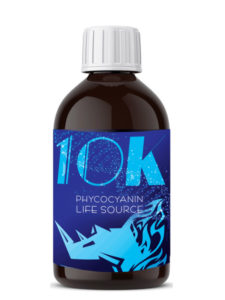 Bouteille phycocyanine 10K